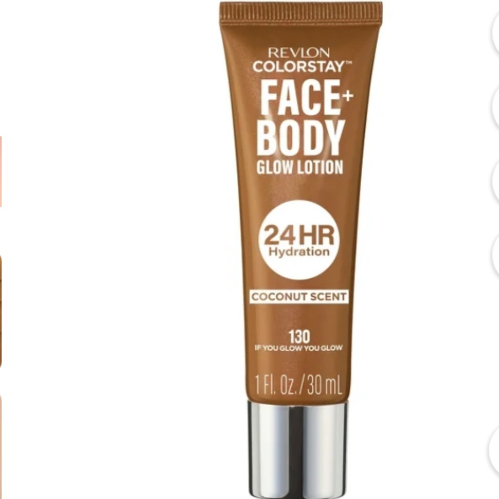 Revlon Colorstay Face + Body Glow Lotion New/Sealed 130